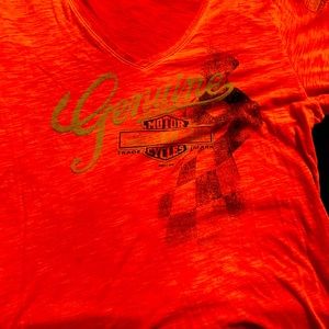 Womens Harley Davidson V neck t shirt